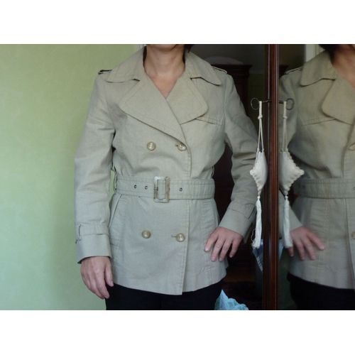 Trench - Imperméable Esprit Beige - T38