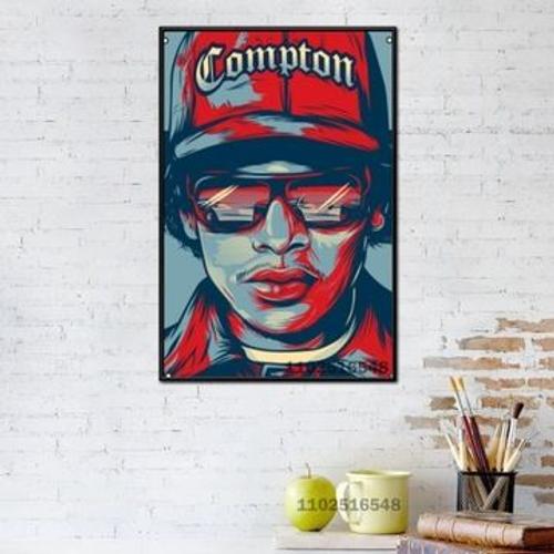 Affiche en toile Eazy-e, peinture murale,mpression murale Poster pour salon chambre ¿¿ coucher d¿¿cor sans cadre(70*90cm)