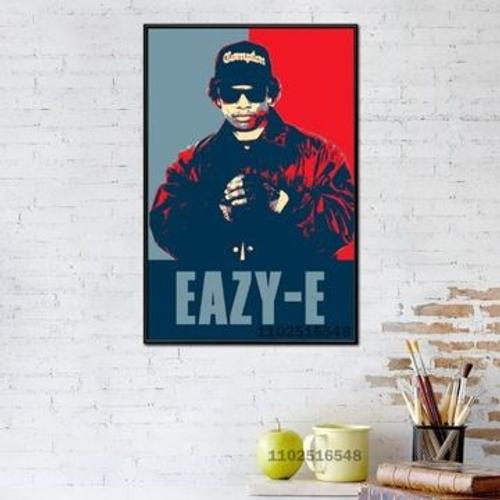 Affiche en toile Eazy-e, peinture murale,mpression murale Poster pour salon chambre ¿¿ coucher d¿¿cor sans cadre(70*90cm)
