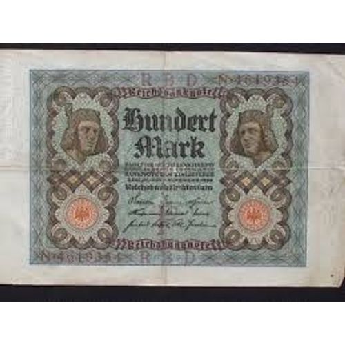 Billet 100 Mark 1920