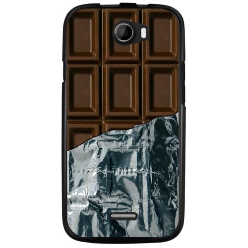 Coque Souple Pour Wiko Barry Avec Impression Motifs Tablette De Chocolat