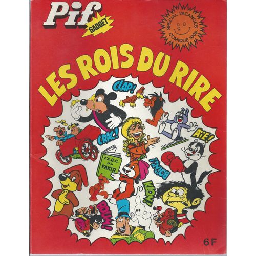 Pif Gadget Spécial Vacances Comique ( Juillet 1976 ) : " Les Rois Du Rire "