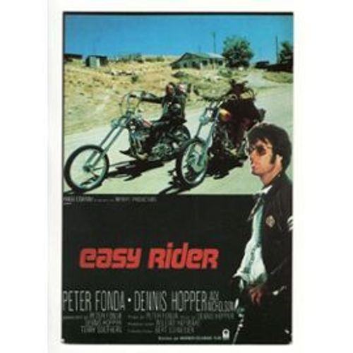 Carte Postale Collector Sonis - Easy Rider - Harley Davidson -  Denis Hopper - Jack Nicholson - Peter Fonda