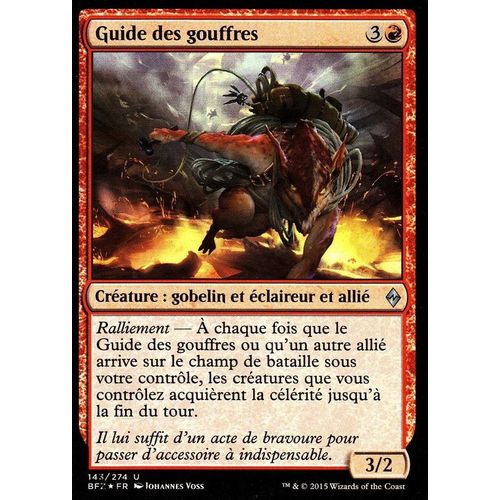Guide Des Gouffres - Foil - La Bataille De Zendikar Vf - U - 143/274