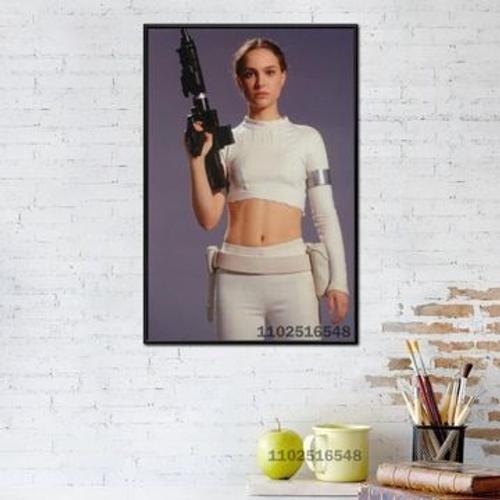 Natalie Portman ¿C affiche de peinture sur toile,mpression murale Poster pour salon chambre ¿¿ coucher d¿¿cor sans cadre(70*90cm)