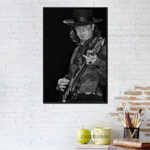 Affiche en toile double probl¿¿me Stevie Ray Vaughan,mpression murale Poster pour salon chambre ¿¿ coucher d¿¿cor sans cadre(70*90cm)