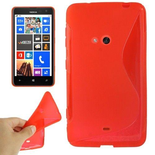 Coque Nokia Lumia 625 Rouge S Line Anti-Skid