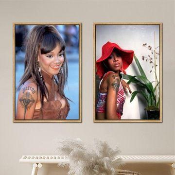 Affiche en toile Lisa Lopes, peinture murale,mpression mural... - 2