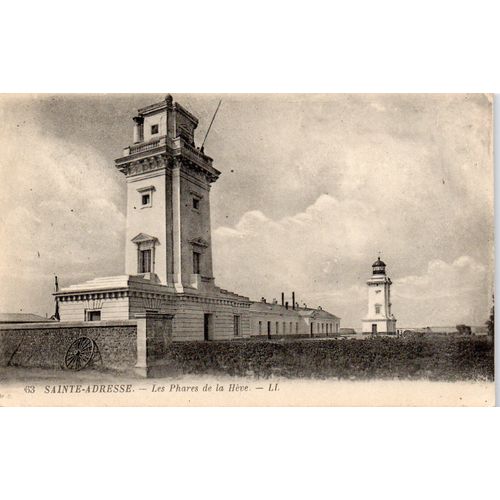 Carte Postale Ancienne - Sainte Adresse - Les Phares De La Hève