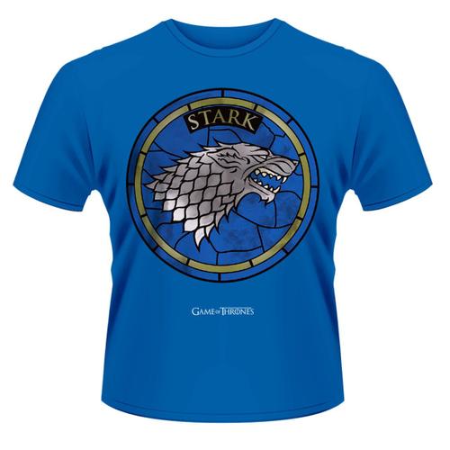 Le Trône De Fer - T-Shirt House Stark Blue (S)