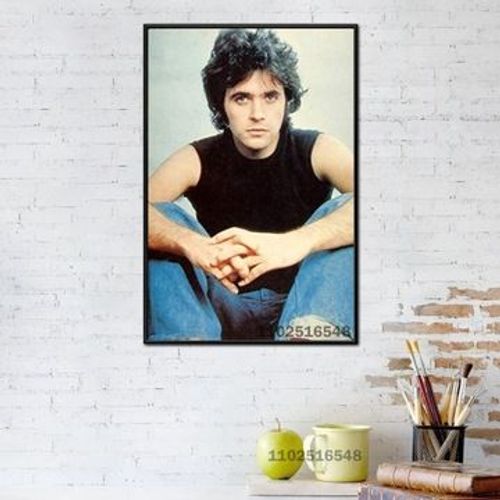 Affiche en toile David Essex, peinture d'affiche,mpression murale Poster pour salon chambre ¿¿ coucher d¿¿cor sans cadre(100*150cm)