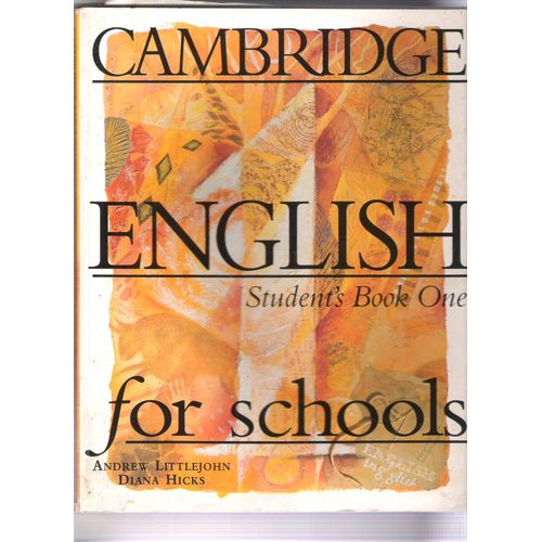 Cambridge English For Schools Level 1 Student' S Book