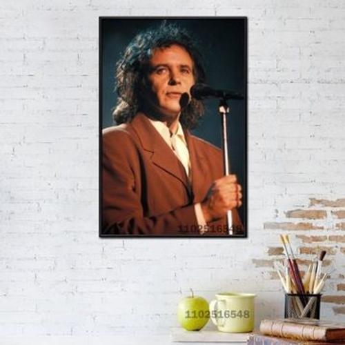 Affiche en toile David Essex, peinture d'affiche,mpression murale Poster pour salon chambre ¿¿ coucher d¿¿cor sans cadre(100*150cm)