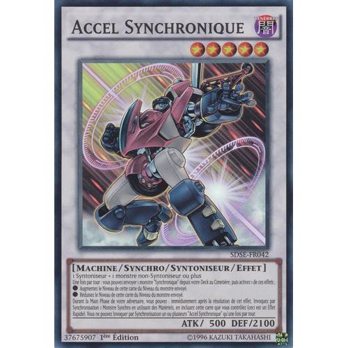 Sdse-Fr042 - Accel Synchronique - Yu Gi Oh! - Français - Super Rare - Sr