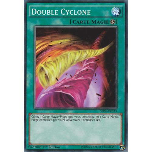 Sdse-Fr033 - Double Cyclone - Yu Gi Oh! - Français - Commune - C