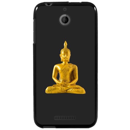 Coque Souple Pour Htc Desire 510 Avec Impression Motifs Bouddha Or