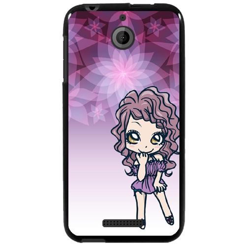 Coque Souple Pour Htc Desire 510 Avec Impression Motifs Manga Fille Violetta