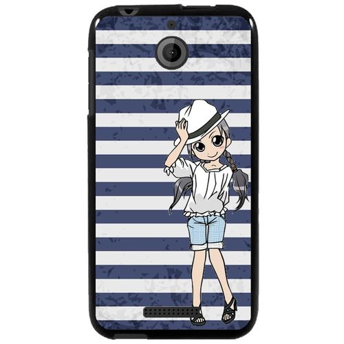Coque Souple Pour Htc Desire 510 Avec Impression Motifs Manga Fille Marin