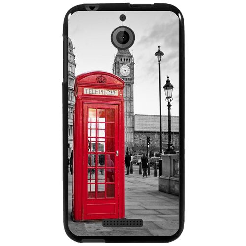 Coque Souple Pour Htc Desire 510 Avec Impression Motifs Cabine Téléphonique Uk