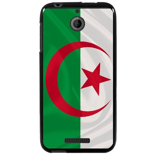 Coque Souple Pour Htc Desire 510 Avec Impression Motifs Drapeau De L'algérie