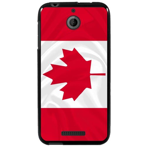 Coque Souple Pour Htc Desire 510 Avec Impression Motifs Drapeau Du Canada