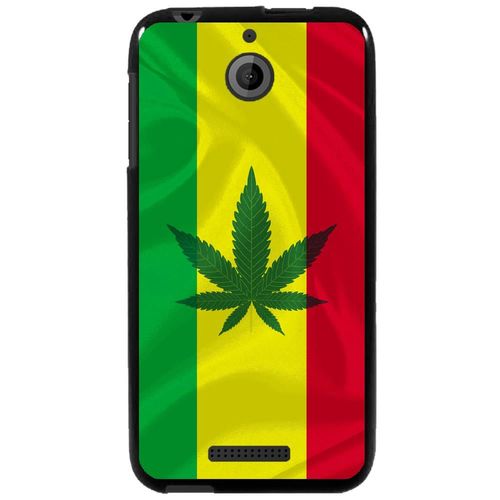 Coque Souple Pour Htc Desire 510 Avec Impression Motifs Rasta