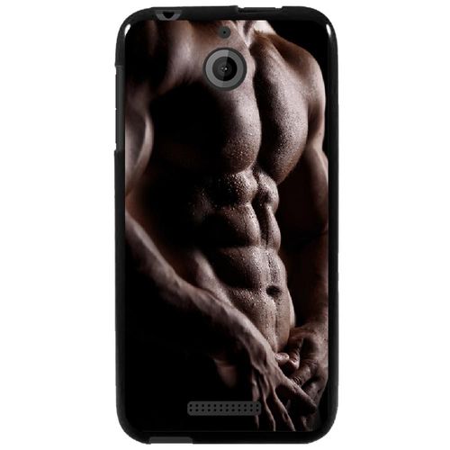 Coque Souple Pour Htc Desire 510 Avec Impression Motifs Torse D'un Homme Musclé