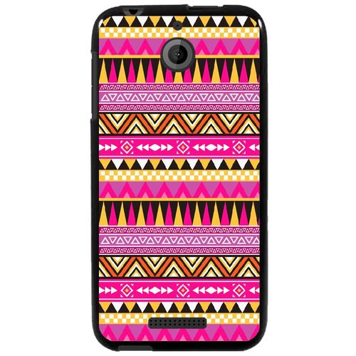 Coque Souple Pour Htc Desire 510 Avec Impression Motifs Aztèque