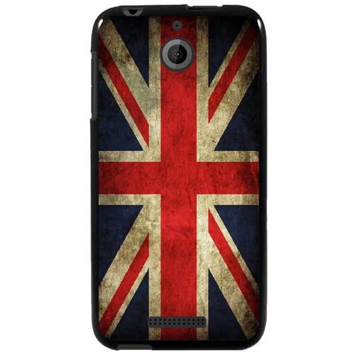 Coque Souple Pour Htc Desire 510 Avec Impression Motifs Drapeau Uk Vintage