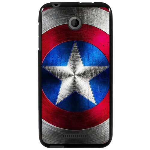 Coque Souple Pour Htc Desire 510 Avec Impression Motifs Bouclier Étoilé Aux Co