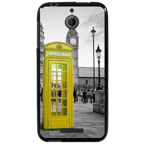 Coque Souple Pour Htc Desire 510 Avec Impression Motifs Cabine Téléphonique Uk