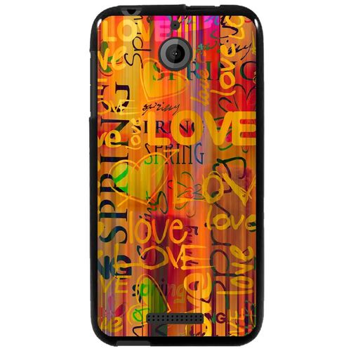 Coque Souple Pour Htc Desire 510 Avec Impression Motifs Love Spring