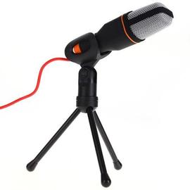 Microphone Condensateur Microphone Ensemble Avec Support de Carte Son Usb  Support Filtre Pour Diffusion En Direct Enregistrement Sonore