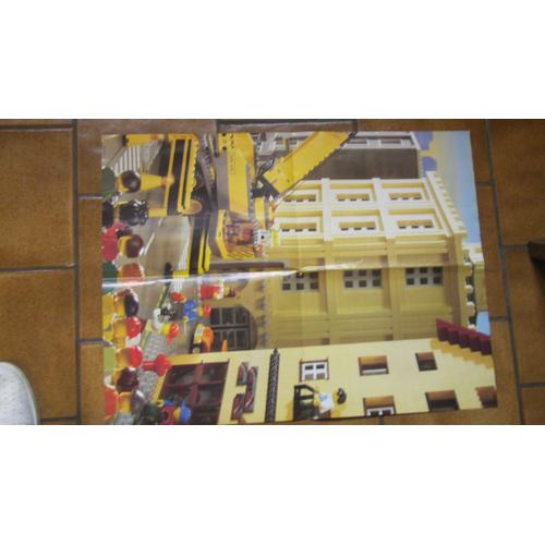 Poster Lego City Recto Verso Police Travaux Publics