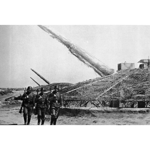 Ww2 - Canons À Longue Portée Du Mur De L'atlantique