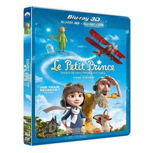 Le Petit Prince - Combo Blu-Ray 3d + Blu-Ray + Dvd