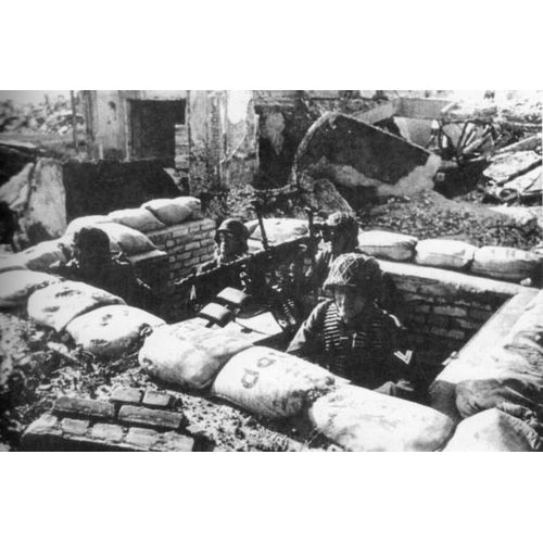 Ww2 - Nid De Mitrailleuse Allemand En Normandie En 1944