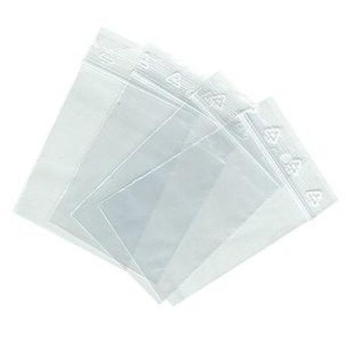 Sachet Sac Plastique 80x120mm Fermeture Zip Transparent Bag Polygrip Pochette Pression 