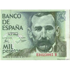Billet De 1000 Pesetas