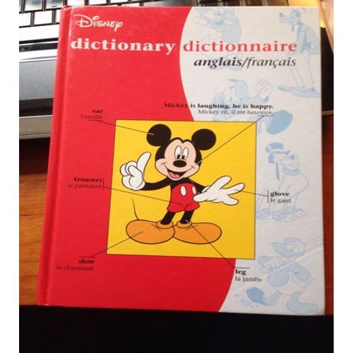 Disney Dictionary Dictionnaire Anglais Français