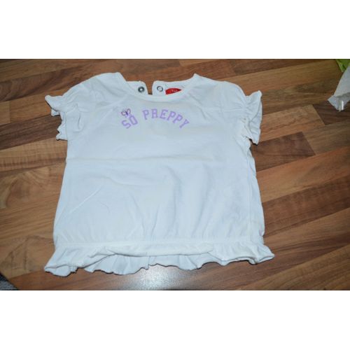 T-Shirt Tissaia Fille 12 Mois Mc