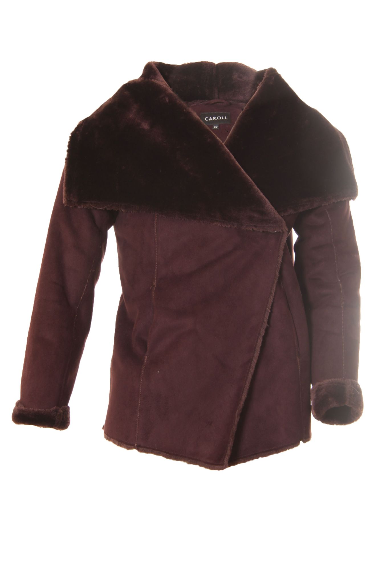 Blouson Peau Lainee Femme En Soldes 3e Demarque Achat Neuf Ou Occasion Rakuten