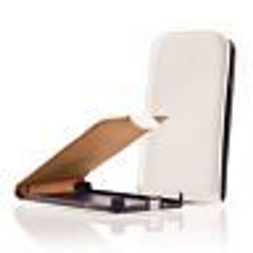 Etui A Clapet Elegance Pour Sony Xperia E3 Blanc