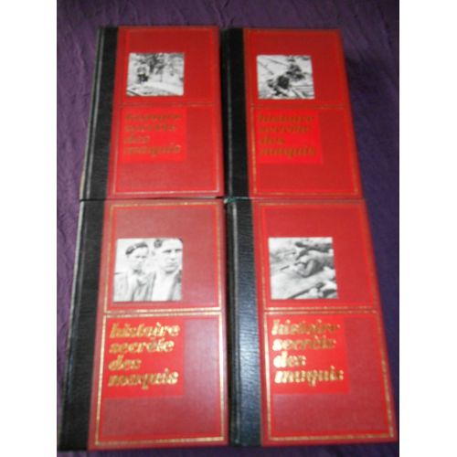 Histoire Secrète Des Maqis Présentée Par Bernard Michal. Editionsfamot Il Y A 2 Vlumes Sur Les Maquis En France Et 2 Volumes Sur Les Maquis À L'étranger