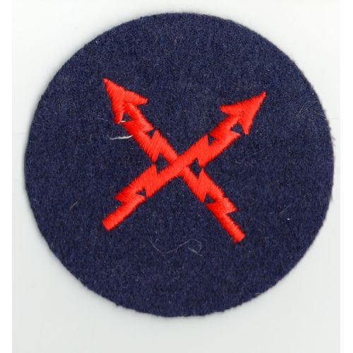 Militaria - Insigne De Manche - Spécialiste Transmissions De La Marine De L'allemagne De L'est - Ddr