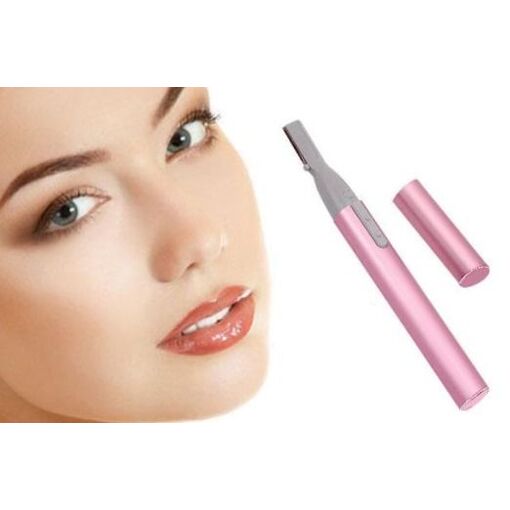 Stylo Rasoir De Précision Pour Sculpture - 10 Lames Incluses - Visage, Sourcils, Tête - Argenté