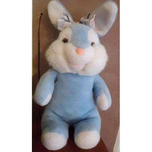 Lapin Bleu Et Blanc Nounours