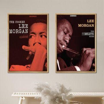 Affiche sur toile Lee Morgan, peinture murale,mpression mura... - 2