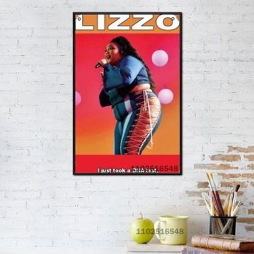 Lizzo toile affiche affiche peinture murale p,mpression murale Poster pour salon chambre ¿¿ coucher d¿¿cor sans cadre(100*150cm)