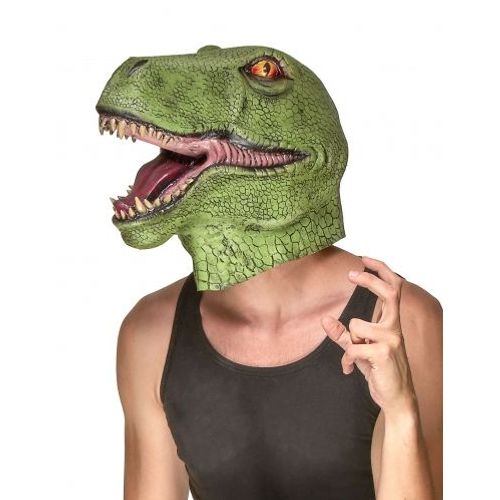 Masque Latex Dinosaure Adulte,